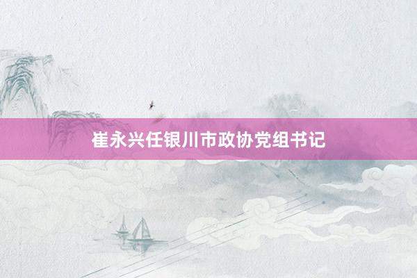 崔永兴任银川市政协党组书记