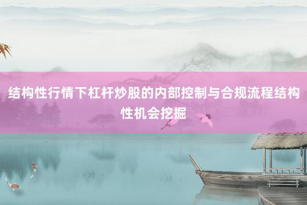 结构性行情下杠杆炒股的内部控制与合规流程结构性机会挖掘